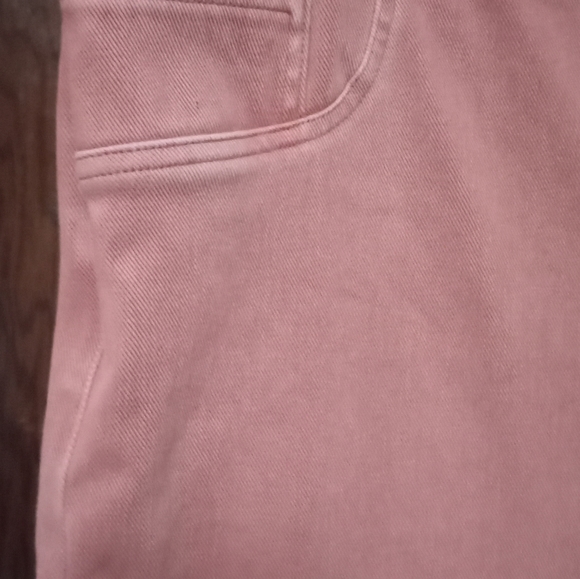 Red/pink Spanx Jean jegging 2X 36" waist 27" inseam These distressed Spa… - Picture 2 of 3